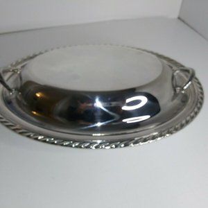 Silverplate CASSEROLE Server Covered Dish Platter
